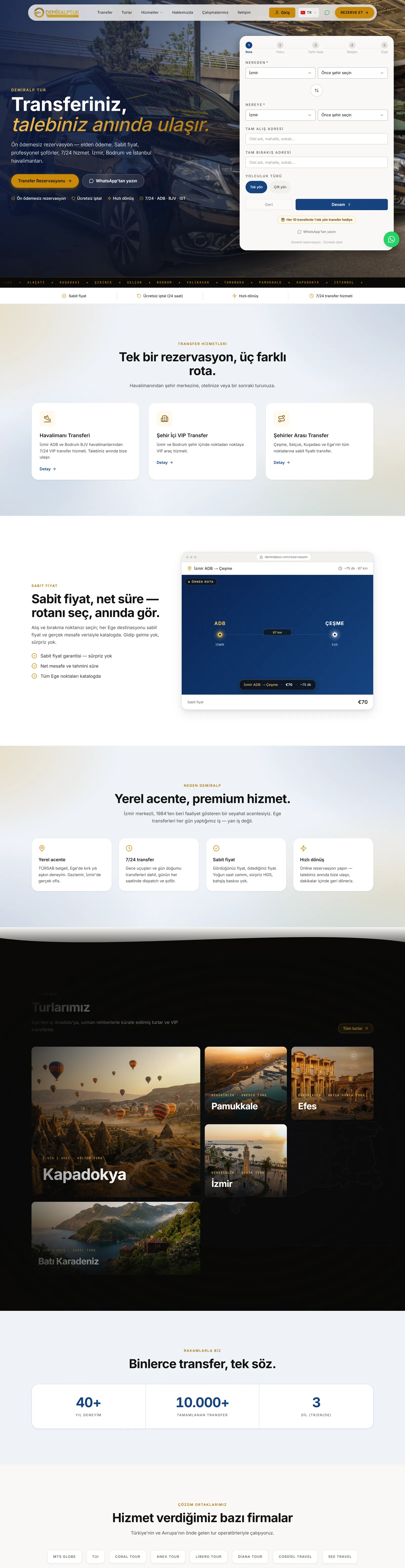 Demiralp Tur — organik görünürlük