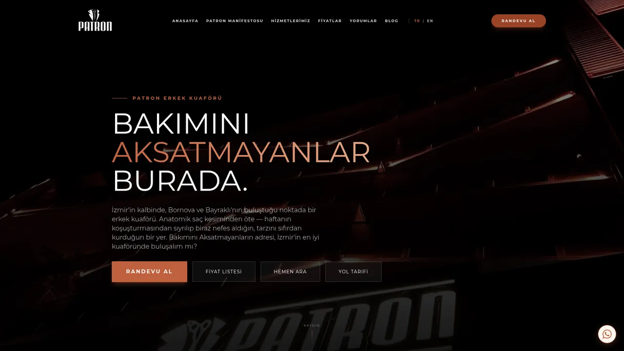 Patron Erkek Kuaförü